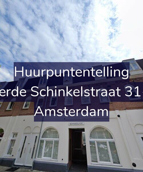 Foto gevel Huurpuntentelling voor Derde Schinkelstraat 31-L, Amsterdam