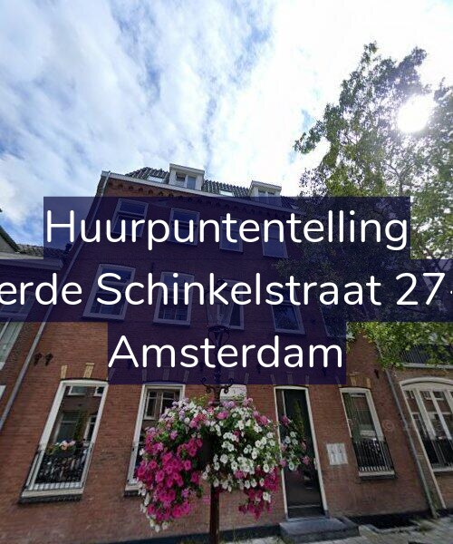 Foto gevel Huurpuntentelling voor Derde Schinkelstraat 27-F, Amsterdam