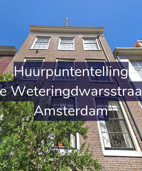 Foto gevel Huurpuntentelling voor Derde Weteringdwarsstraat 9-1, Amsterdam
