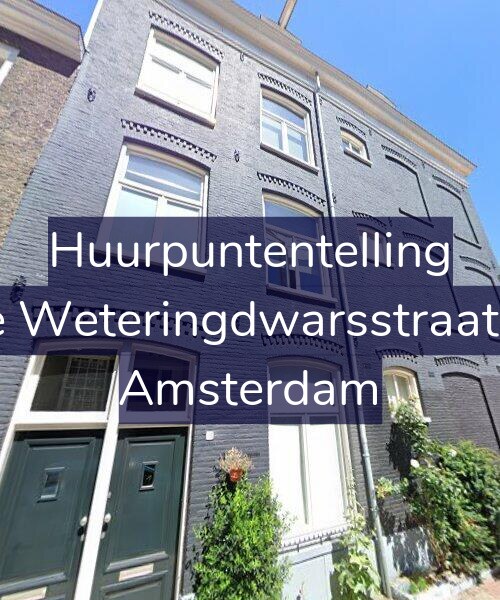 Foto gevel Huurpuntentelling voor Derde Weteringdwarsstraat 35-H, Amsterdam
