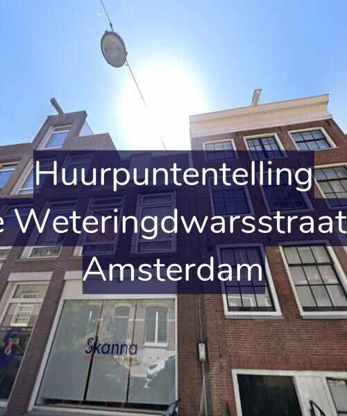Foto gevel Huurpuntentelling voor Derde Weteringdwarsstraat 36-A, Amsterdam