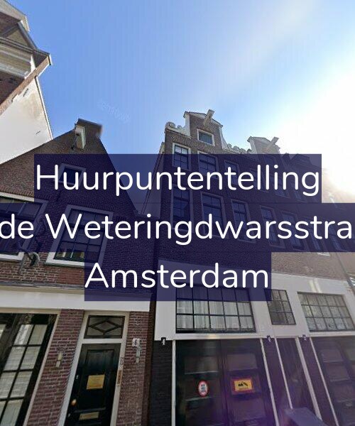 Foto gevel Huurpuntentelling voor Derde Weteringdwarsstraat 4, Amsterdam