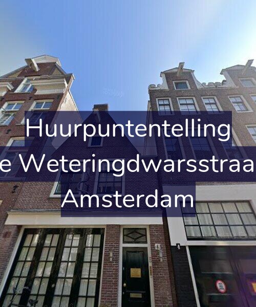 Foto gevel Huurpuntentelling voor Derde Weteringdwarsstraat 6-B, Amsterdam