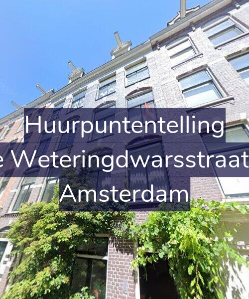 Foto gevel Huurpuntentelling voor Derde Weteringdwarsstraat 19-B, Amsterdam