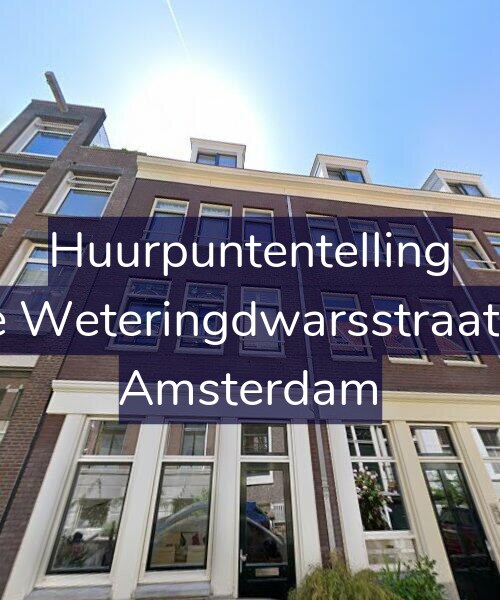 Foto gevel Huurpuntentelling voor Derde Weteringdwarsstraat 14-A, Amsterdam