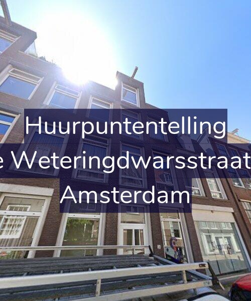 Foto gevel Huurpuntentelling voor Derde Weteringdwarsstraat 36-B, Amsterdam