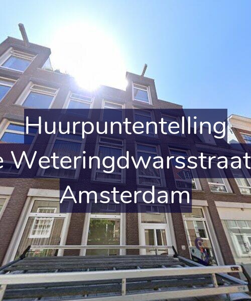 Foto gevel Huurpuntentelling voor Derde Weteringdwarsstraat 34-B, Amsterdam