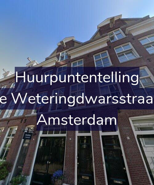 Foto gevel Huurpuntentelling voor Derde Weteringdwarsstraat 8-B, Amsterdam