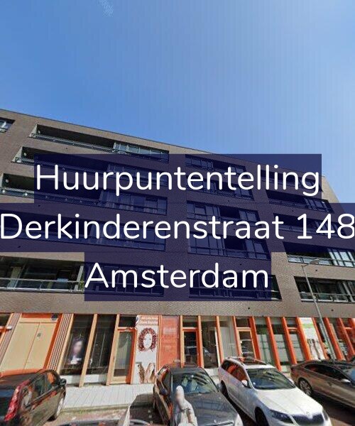 Foto gevel Huurpuntentelling voor Derkinderenstraat 148, Amsterdam