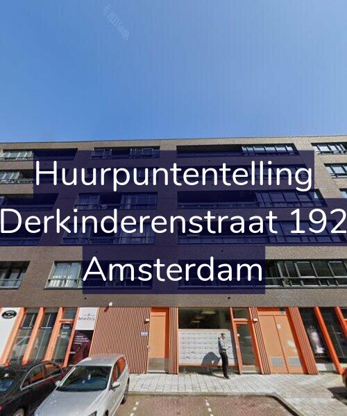 Foto gevel Huurpuntentelling voor Derkinderenstraat 192, Amsterdam