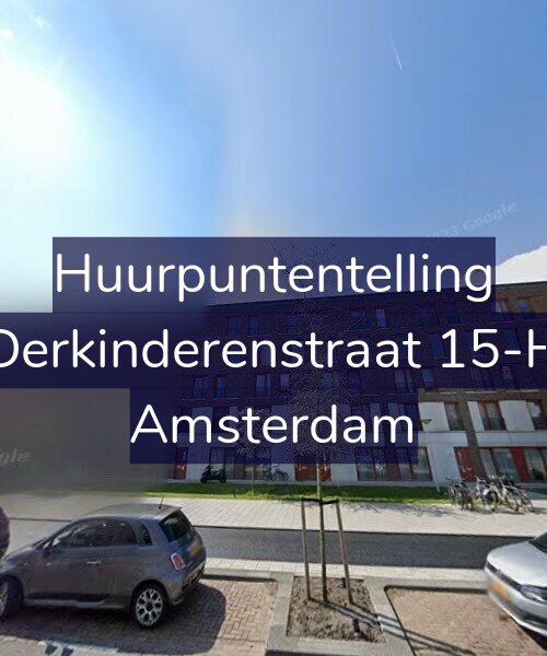 Foto gevel Huurpuntentelling voor Derkinderenstraat 15-H, Amsterdam