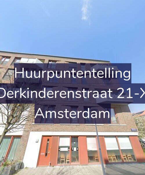 Foto gevel Huurpuntentelling voor Derkinderenstraat 21-X, Amsterdam