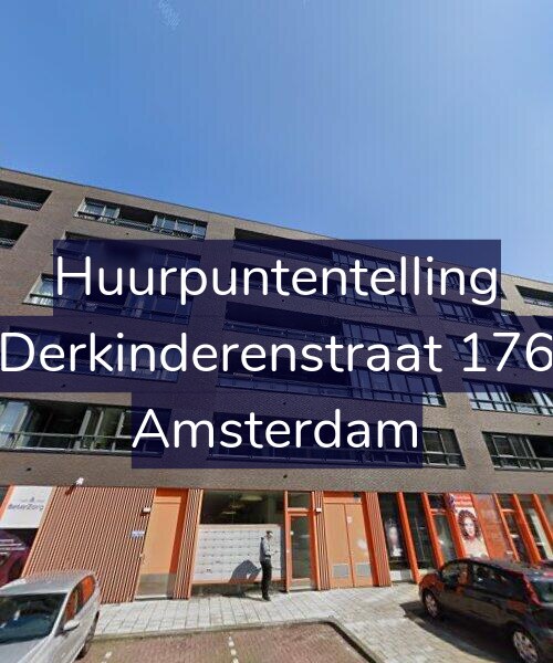 Foto gevel Huurpuntentelling voor Derkinderenstraat 176, Amsterdam