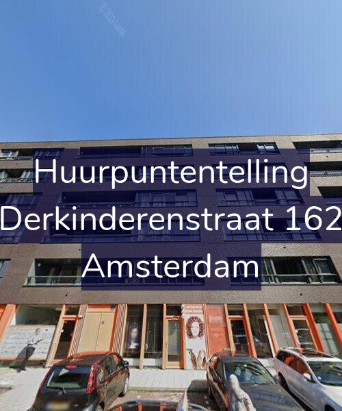 Foto gevel Huurpuntentelling voor Derkinderenstraat 162, Amsterdam