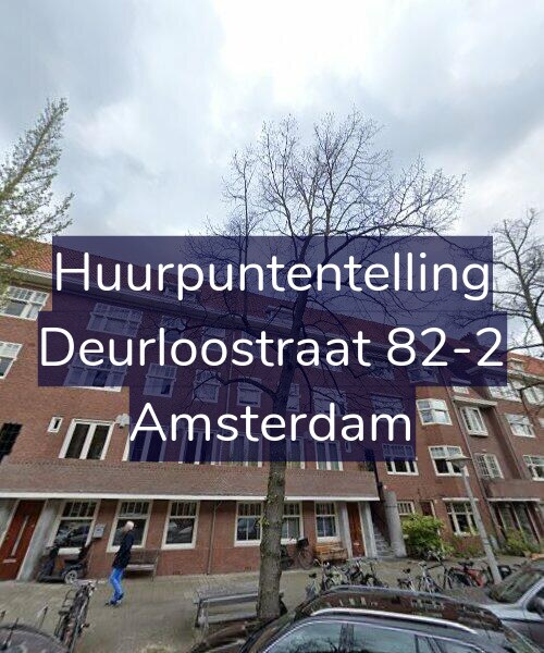Foto gevel Huurpuntentelling voor Deurloostraat 82-2, Amsterdam