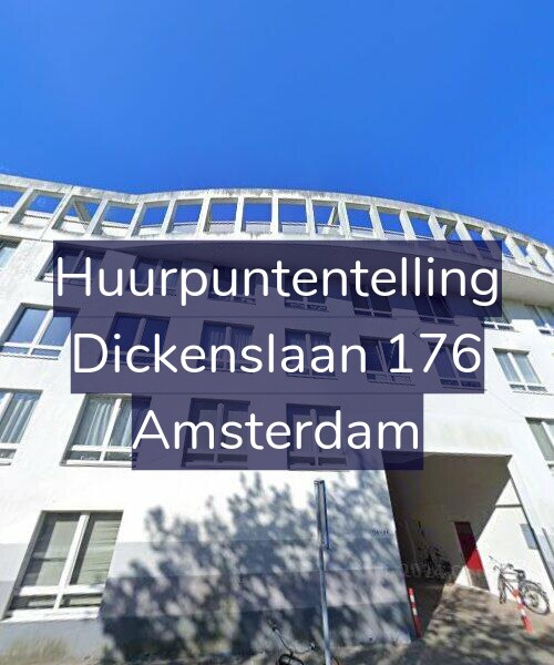 Foto gevel Huurpuntentelling voor Dickenslaan 176, Amsterdam