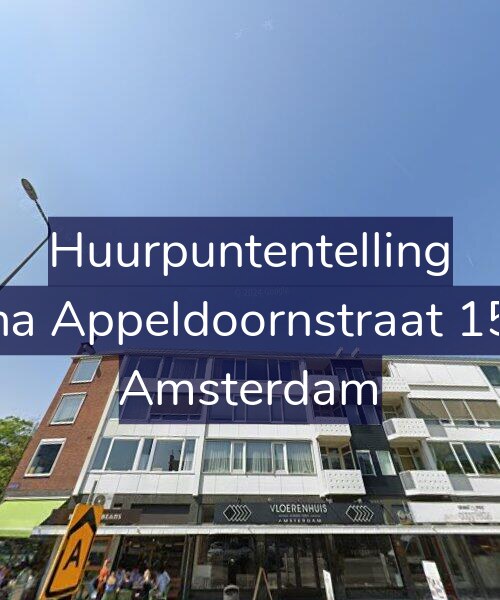 Foto gevel Huurpuntentelling voor Dina Appeldoornstraat 15-3, Amsterdam