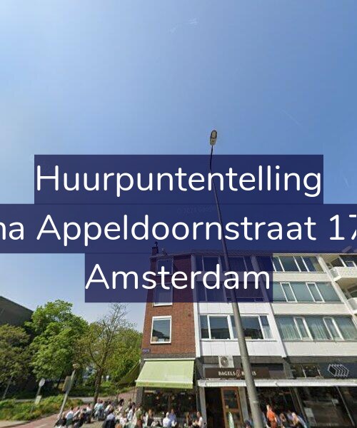 Foto gevel Huurpuntentelling voor Dina Appeldoornstraat 17-3, Amsterdam