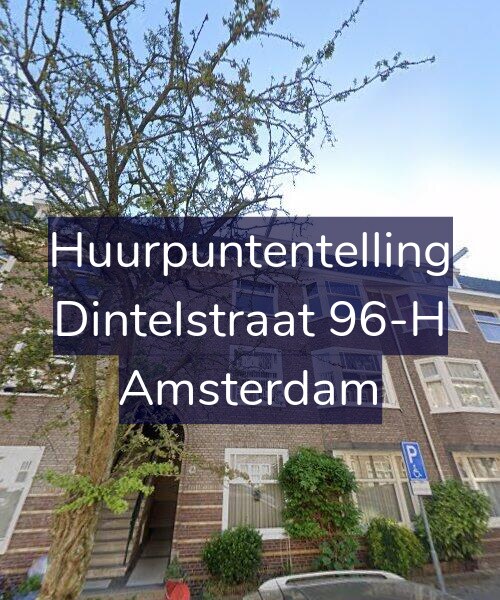 Foto gevel Huurpuntentelling voor Dintelstraat 96-H, Amsterdam