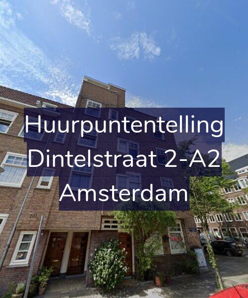 Foto gevel Huurpuntentelling voor Dintelstraat 2-A2, Amsterdam
