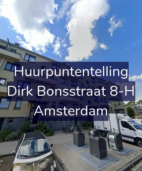 Foto gevel Huurpuntentelling voor Dirk Bonsstraat 8-H, Amsterdam