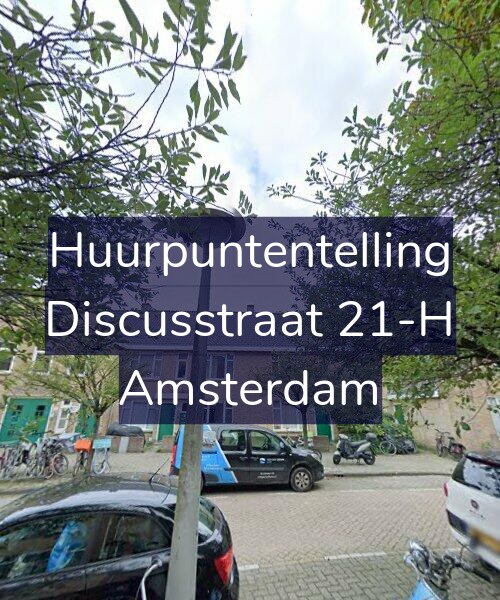 Foto gevel Huurpuntentelling voor Discusstraat 21-H, Amsterdam