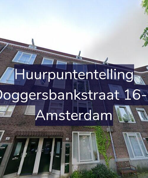 Foto gevel Huurpuntentelling voor Doggersbankstraat 16-1, Amsterdam