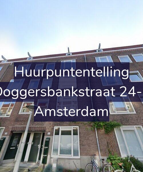 Foto gevel Huurpuntentelling voor Doggersbankstraat 24-1, Amsterdam