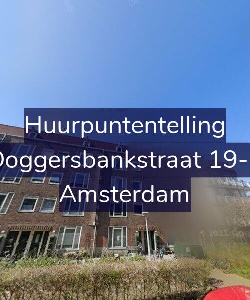 Foto gevel Huurpuntentelling voor Doggersbankstraat 19-3, Amsterdam