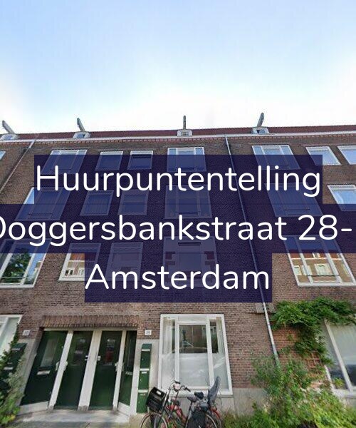 Foto gevel Huurpuntentelling voor Doggersbankstraat 28-1, Amsterdam