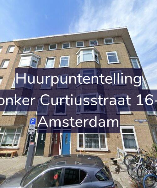 Foto gevel Huurpuntentelling voor Donker Curtiusstraat 16-H, Amsterdam