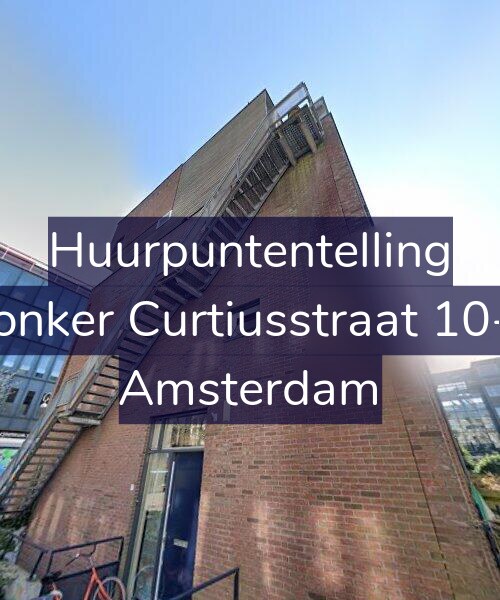 Foto gevel Huurpuntentelling voor Donker Curtiusstraat 10-A, Amsterdam