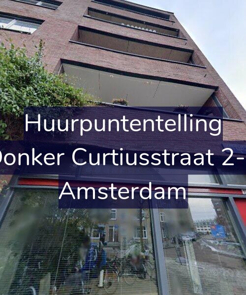 Foto gevel Huurpuntentelling voor Donker Curtiusstraat 2-S, Amsterdam