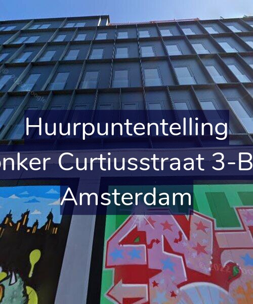 Foto gevel Huurpuntentelling voor Donker Curtiusstraat 3-B10, Amsterdam