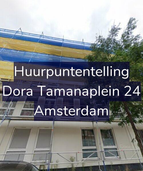 Foto gevel Huurpuntentelling voor Dora Tamanaplein 24, Amsterdam