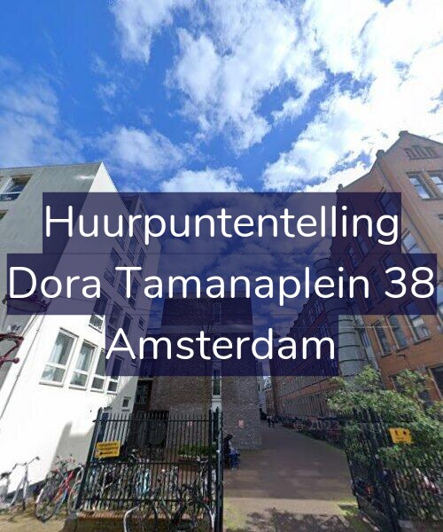 Foto gevel Huurpuntentelling voor Dora Tamanaplein 38, Amsterdam