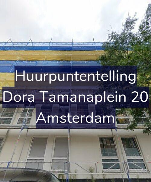 Foto gevel Huurpuntentelling voor Dora Tamanaplein 20, Amsterdam