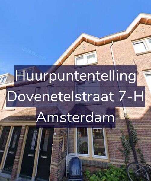 Foto gevel Huurpuntentelling voor Dovenetelstraat 7-H, Amsterdam