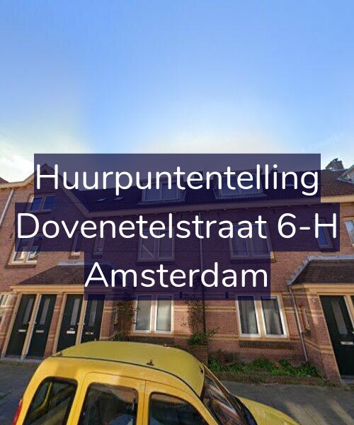Foto gevel Huurpuntentelling voor Dovenetelstraat 6-H, Amsterdam