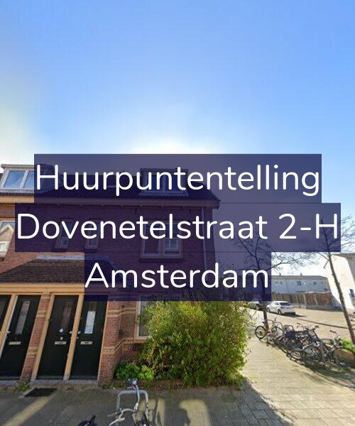 Foto gevel Huurpuntentelling voor Dovenetelstraat 2-H, Amsterdam