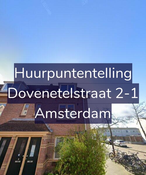 Foto gevel Huurpuntentelling voor Dovenetelstraat 2-1, Amsterdam