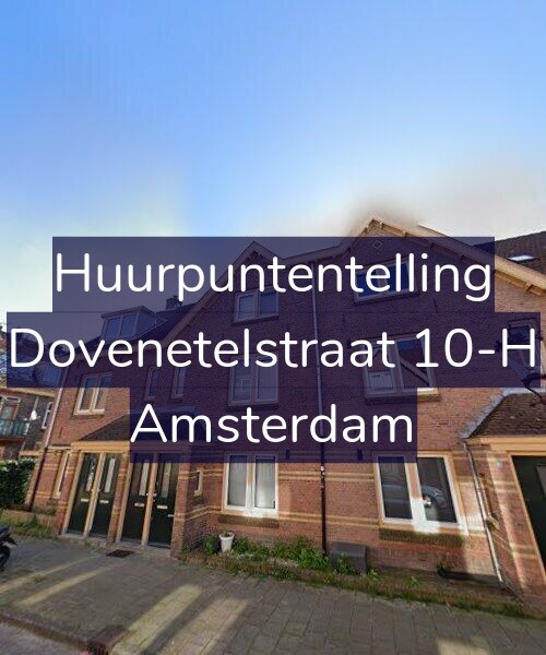 Foto gevel Huurpuntentelling voor Dovenetelstraat 10-H, Amsterdam