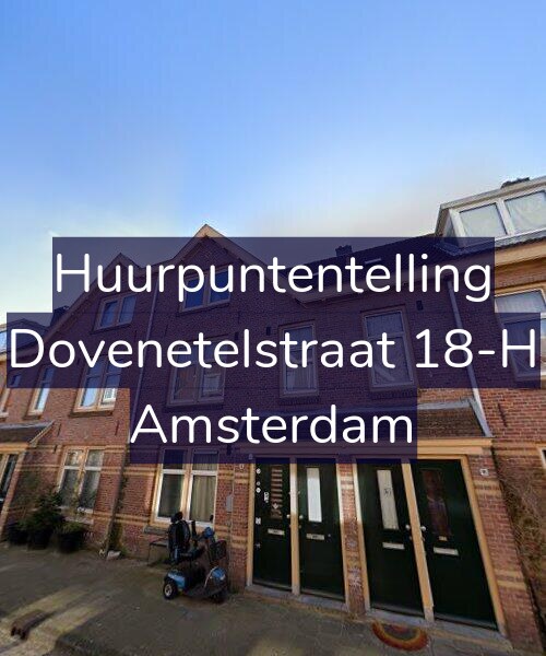 Foto gevel Huurpuntentelling voor Dovenetelstraat 18-H, Amsterdam
