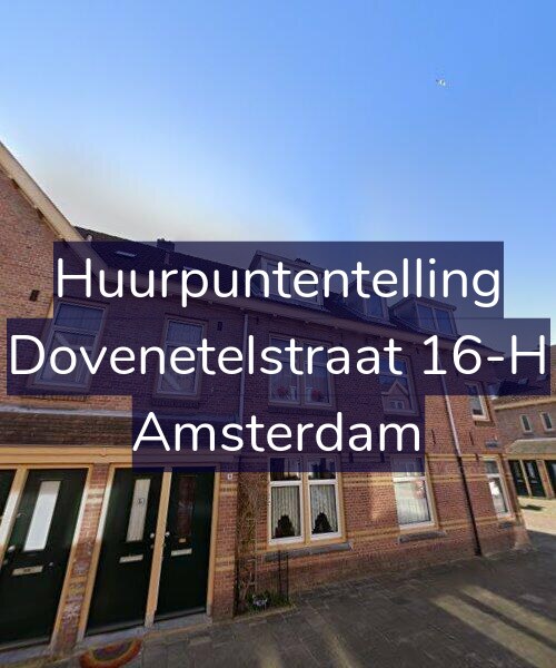 Foto gevel Huurpuntentelling voor Dovenetelstraat 16-H, Amsterdam