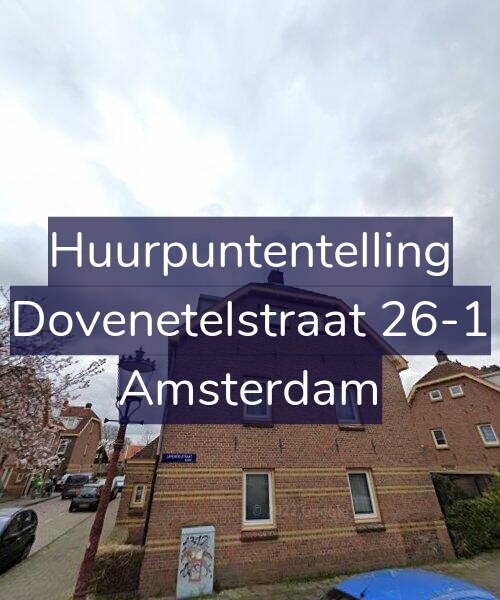 Foto gevel Huurpuntentelling voor Dovenetelstraat 26-1, Amsterdam