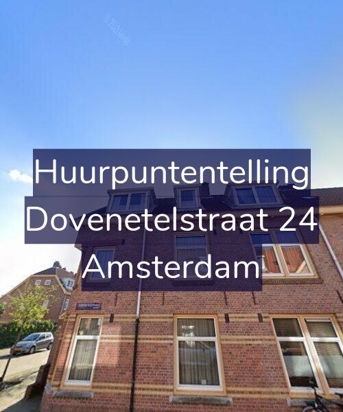 Foto gevel Huurpuntentelling voor Dovenetelstraat 24, Amsterdam
