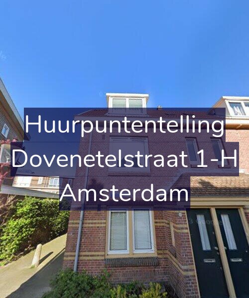 Foto gevel Huurpuntentelling voor Dovenetelstraat 1-H, Amsterdam