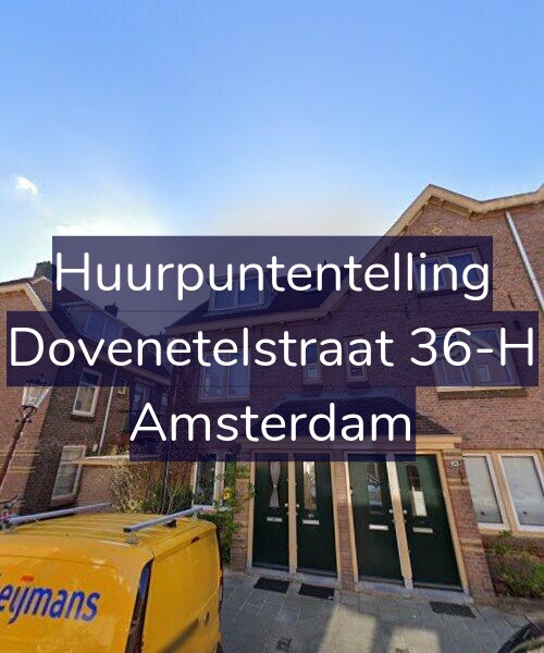 Foto gevel Huurpuntentelling voor Dovenetelstraat 36-H, Amsterdam