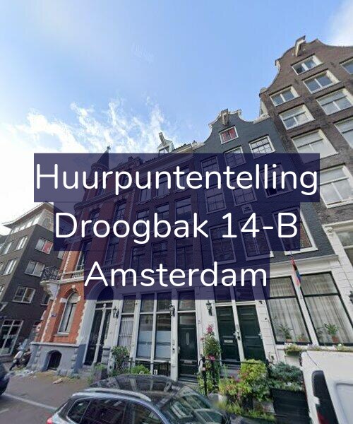 Foto gevel Huurpuntentelling voor Droogbak 14-B, Amsterdam