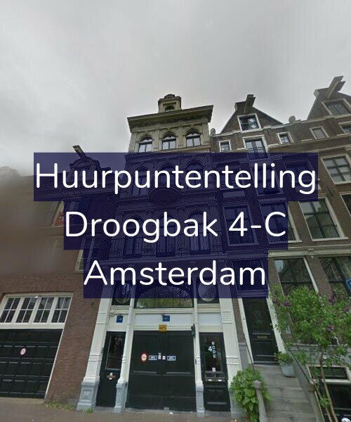 Foto gevel Huurpuntentelling voor Droogbak 4-C, Amsterdam